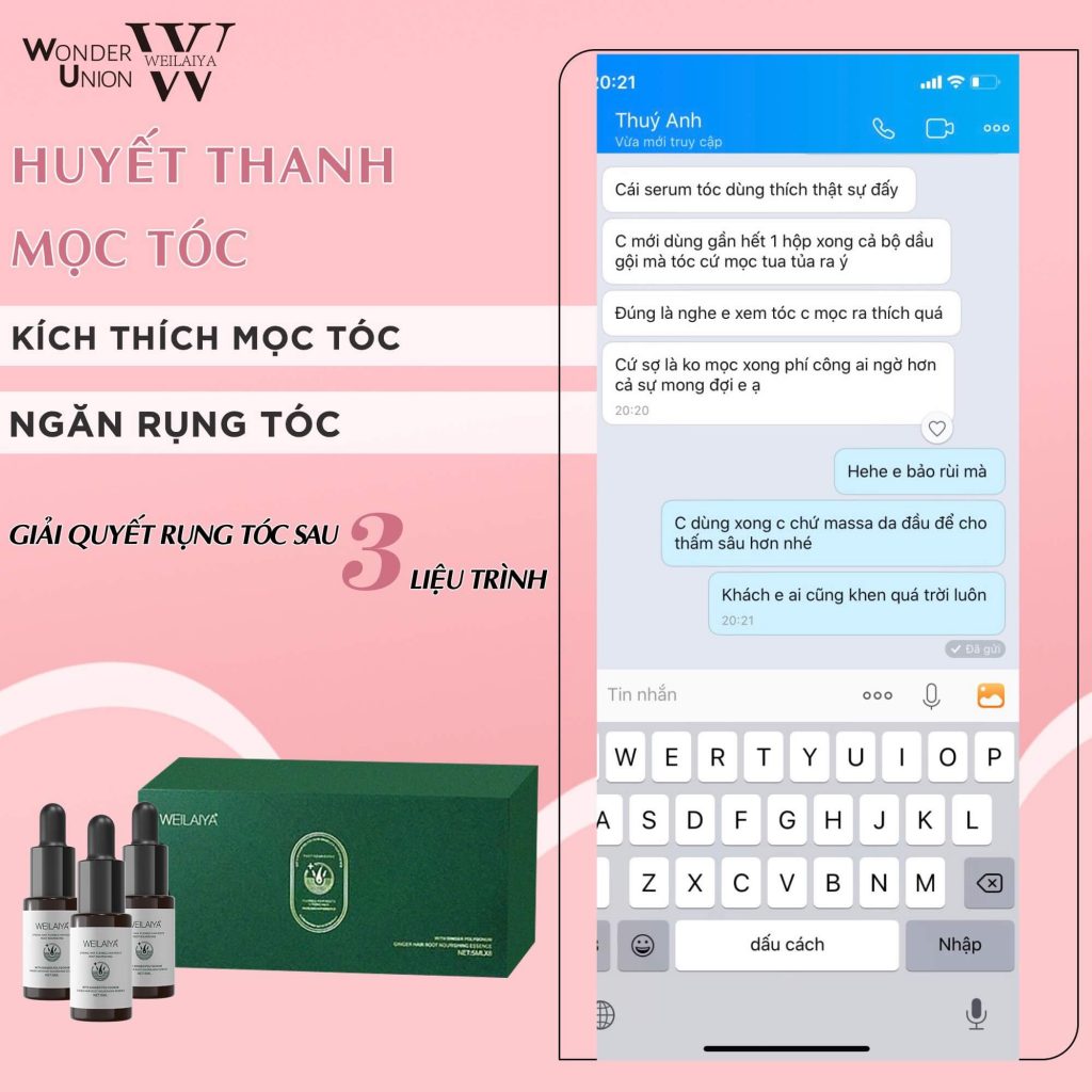 feedback dùng weilaiya số 7