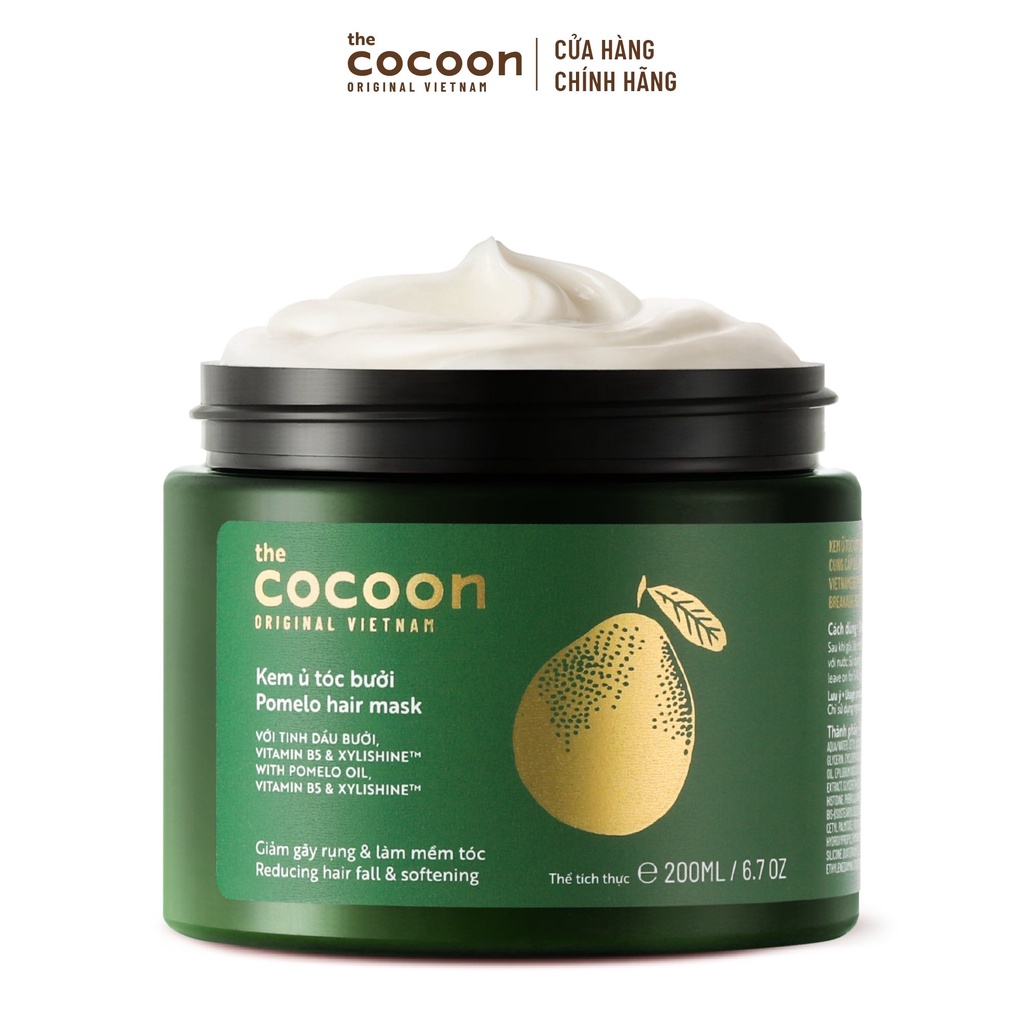 giới thiệu về kem ủ tóc bưởi Cocoon